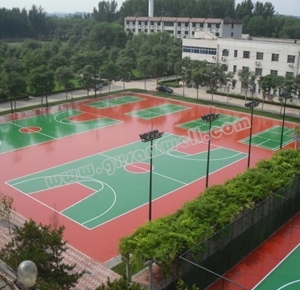 硅pu球場(chǎng)地坪